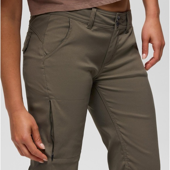 Prana Halle Pants in Olive Green - Picture 9 of 10
